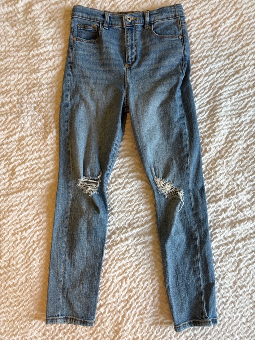 art class Distressed Light Blue Jeans